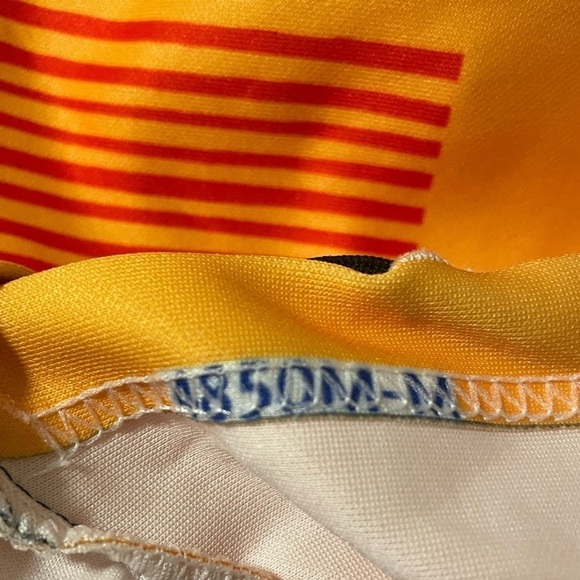 Pee Chee Hoodie, unisex Retro Vibe School Folder sweatshirt Yellow Red Hoodie - Picture 5 of 9